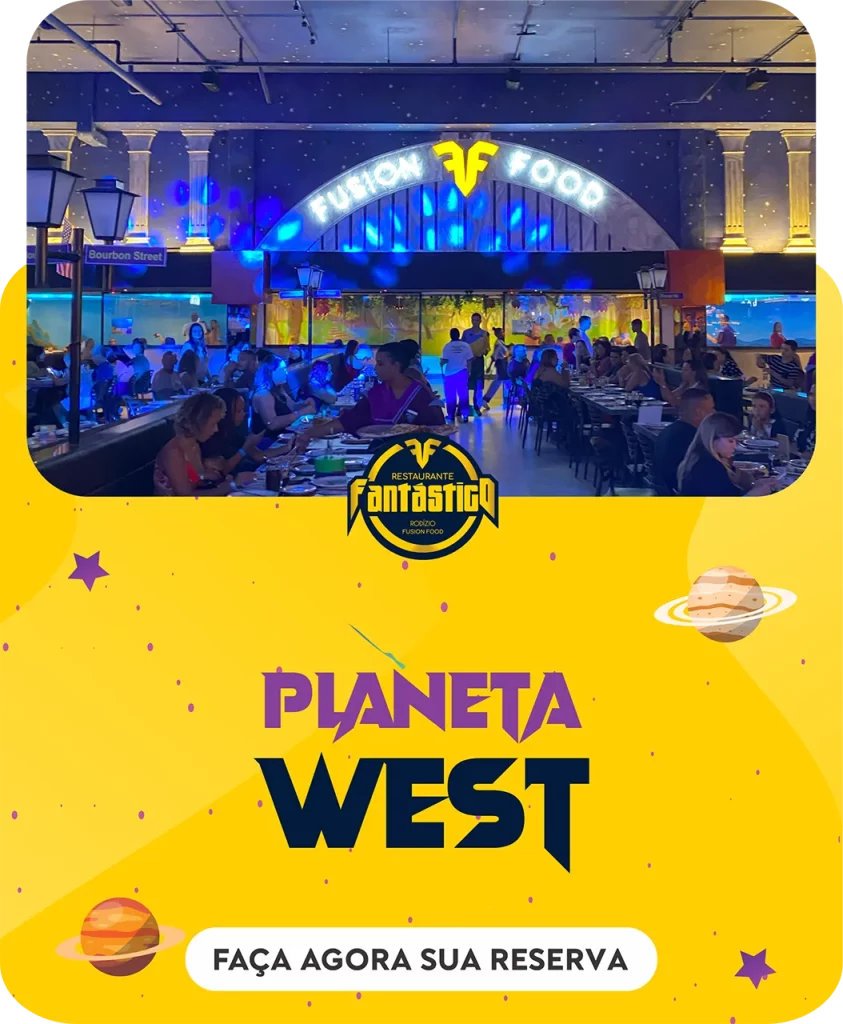 cards planetas - WEST - Faça agora sua reserva