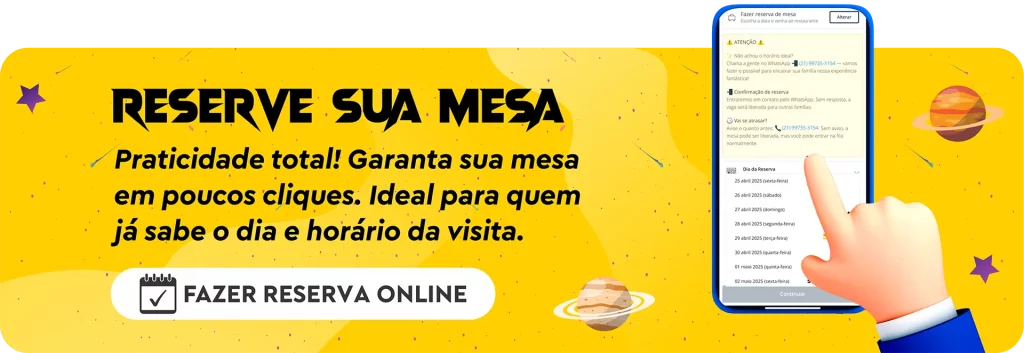 reserve sua mesa